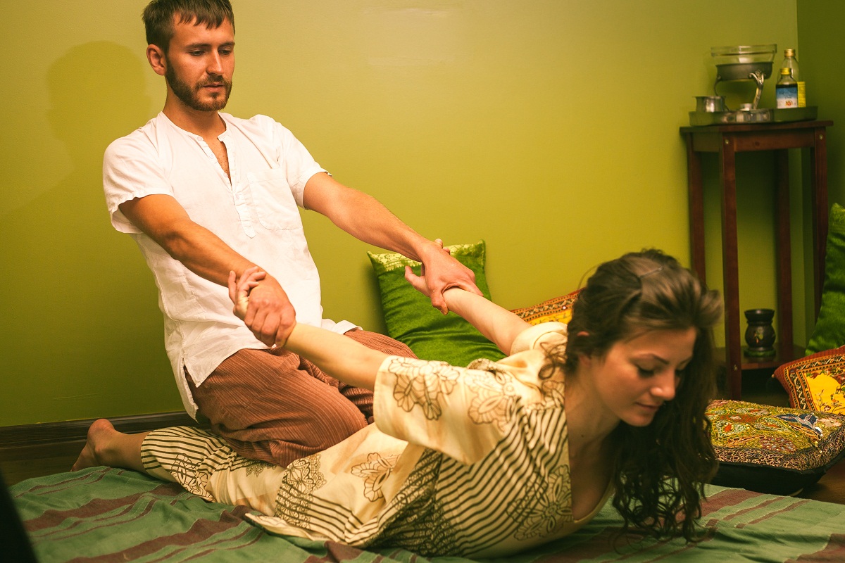 Йога массаж - фото 1